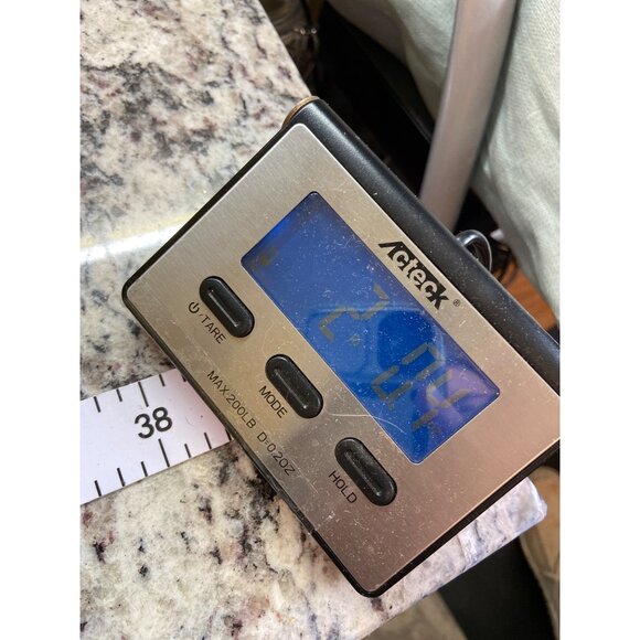 Vintage Neutral Linen Throw Pillow Down Button Accent Farmhouse Cottagecore - Picture 5 of 5